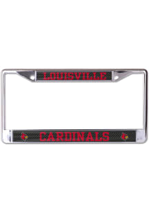 Louisville Cardinals Carbon Fiber License Frame