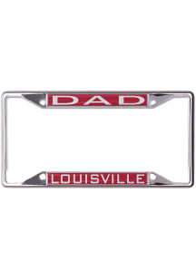 Louisville Cardinals Dad License Frame