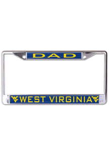 West Virginia Mountaineers Dad License Frame