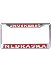 Nebraska Cornhuskers Glitter License Frame