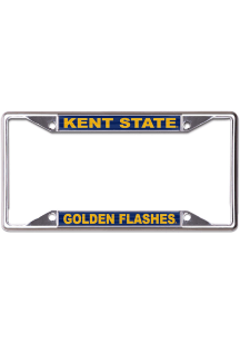 Kent State Golden Flashes Metallic Inlaid License Frame