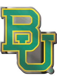 Baylor Bears Acrylic Car Emblem - Green