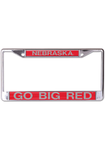 Nebraska Cornhuskers Slogan License Frame