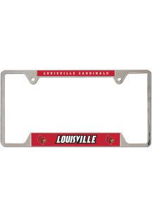 Louisville Cardinals Thin Metal Inlaid License Frame