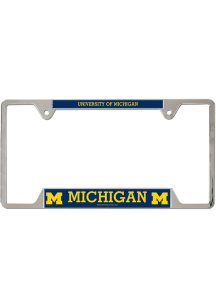 Michigan Wolverines   Thin Metal Inlaid License Frame