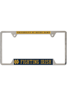 Notre Dame Fighting Irish Thin Metal Inlaid License Frame