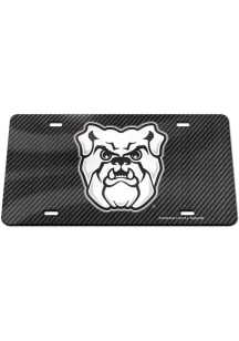Butler Bulldogs Carbon Fiber Car Accessory License Plate