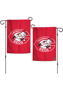 Cincinnati Reds 12.5x18 retro Garden Flag