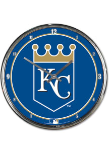 Kansas City Royals Chrome Wall Clock
