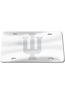 Indiana Hoosiers   Frosted License Plate
