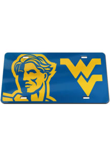 West Virginia Mountaineers Mega Logo Car Accessory License Plate