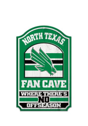North Texas Mean Green Fan Cave Sign