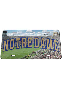 Notre Dame Fighting Irish Stadium Car Accessory License Plate