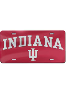 Indiana Hoosiers Wordmark Car Accessory License Plate