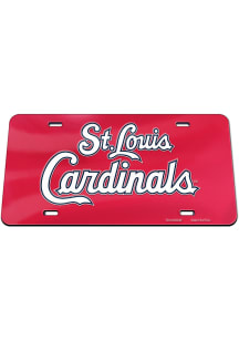 St Louis Cardinals Wordmark Car Accessory License Plate