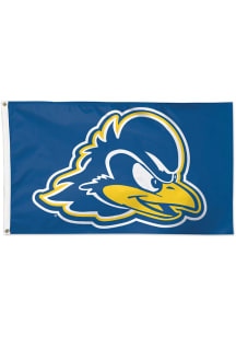Delaware Fightin' Blue Hens 3x5 Deluxe Blue Silk Screen Grommet Flag
