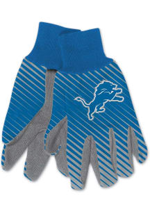Detroit Lions Two Tone Mens Gloves