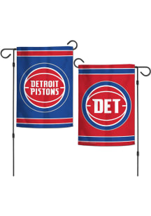 Detroit Pistons 12x18 Inch 2-Sided Garden Flag