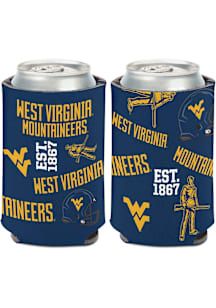 West Virginia Mountaineers Scatterprint Coolie
