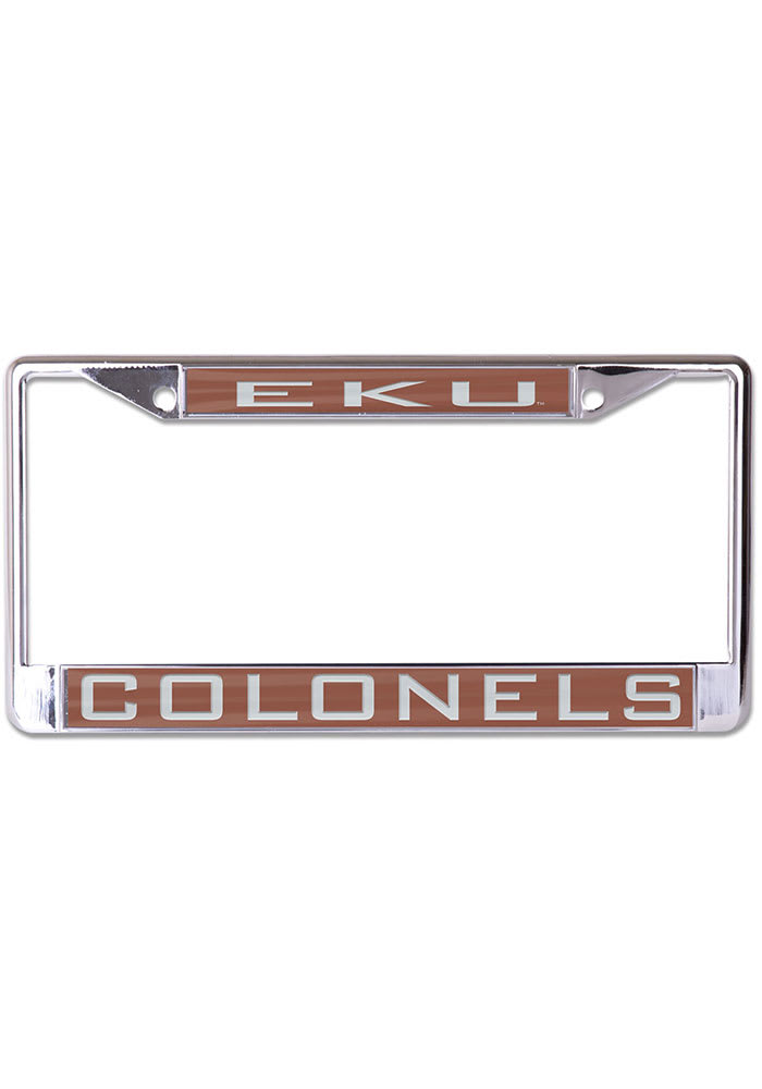 Eastern Kentucky Colonels Metallic License Frame