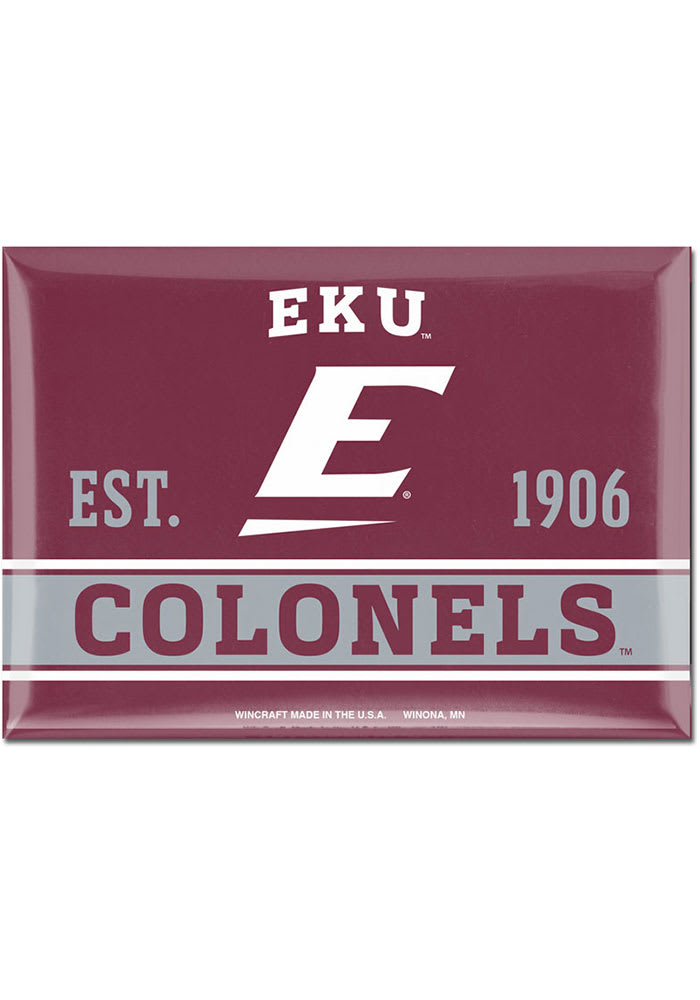 Eastern Kentucky Colonels 2.5x3.5 Domed Magnet