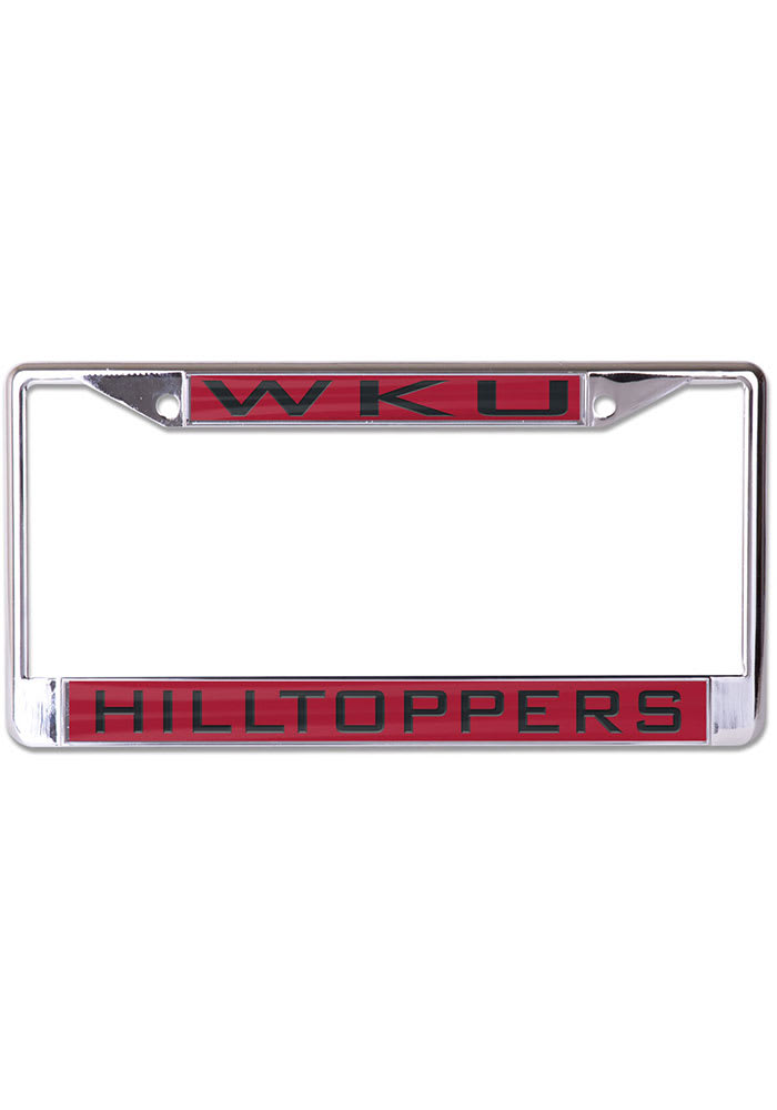 Western Kentucky Hilltoppers Metallic License Frame