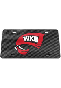Western Kentucky Hilltoppers Acrylic Car Accessory License Plate