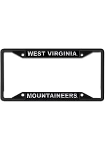 West Virginia Mountaineers Blackout License Frame