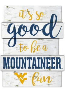 West Virginia Mountaineers 11x14 Sign