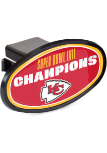 Kansas City Chiefs 2022 Super Bowl Champs Oval Car Accessory Hitch Cover