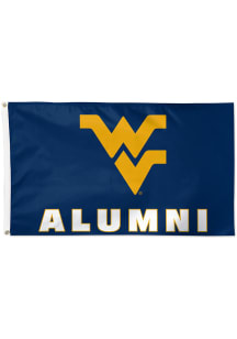 West Virginia Mountaineers Alumni 3x5 Navy Blue Silk Screen Grommet Flag