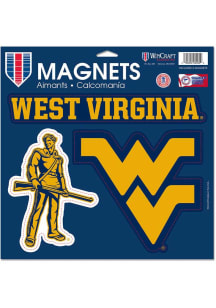 West Virginia Mountaineers 3pk Magnet