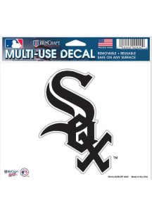 Chicago White Sox Multi-Use 5x6 Auto Decal - Black