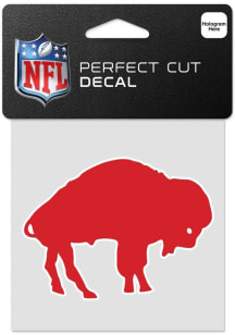 Buffalo Bills 4x4 Vintage Auto Decal - Blue