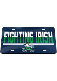 Notre Dame Fighting Irish Duo Acrylic Car Accessory License Plate