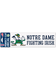 Notre Dame Fighting Irish Perfect Cut 3x10 Auto Strip - Navy Blue