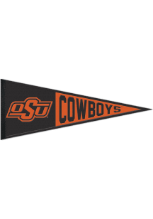 Oklahoma State Cowboys 13x32 Primary Logo Pennant
