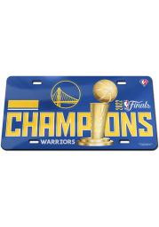 Golden State Warriors 2022 NBA Finals Champions Car Accessory License Plate