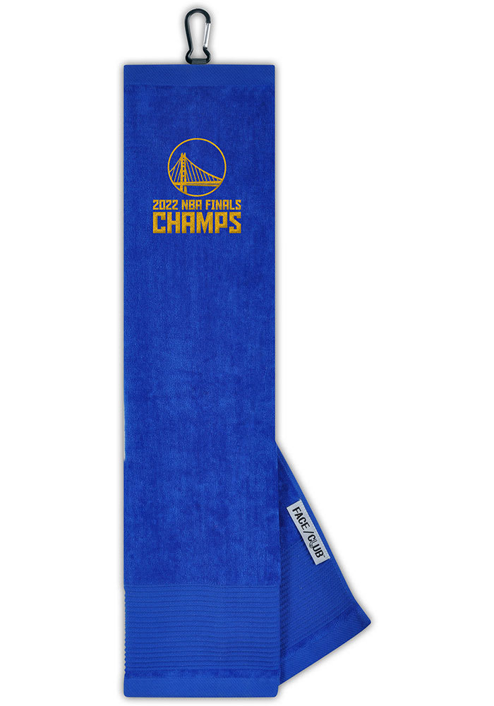 Golden State Warriors 2022 NBA Finals Champions 15x25 Embroidered Golf Towel