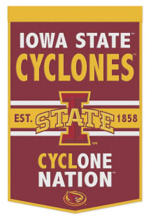 Iowa State Cyclones 24x38 Slogan Banner