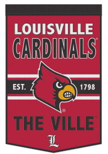 Louisville Cardinals 24x38 Slogan Banner