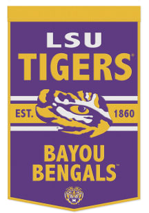 LSU Tigers 24x38 Slogan Banner