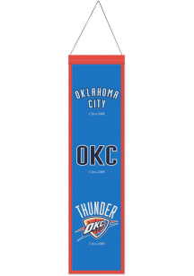 Oklahoma City Thunder 8x32 Evolution Banner