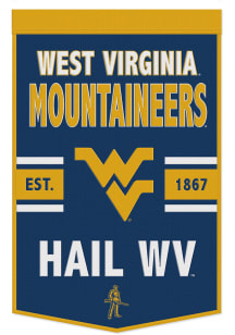 West Virginia Mountaineers 24x38 Slogan Banner