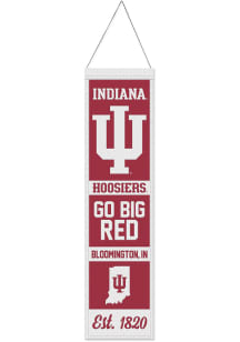 Red Indiana Hoosiers 8X32 Evolution Banner