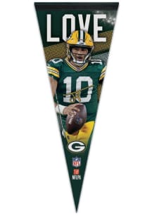 Green Bay Packers Jordan Love Player Pennant