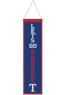 Texas Rangers 8x32 Slogan Banner