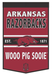 Arkansas Razorbacks 24x38 Slogan Banner