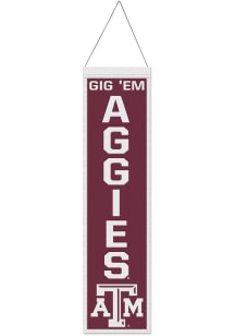 Texas A&amp;M Aggies 8x32 Slogan Banner