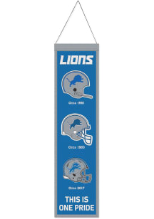 Detroit Lions 8x32 Evolution Banner